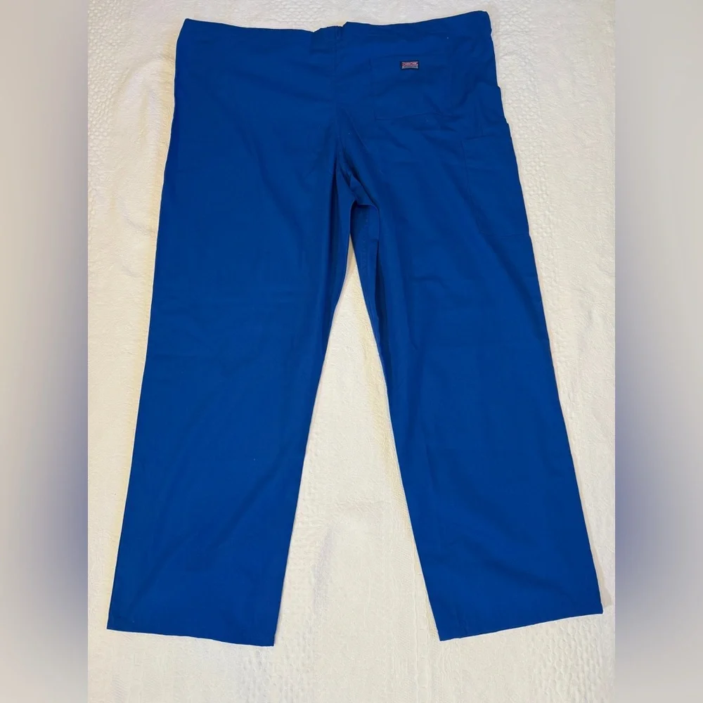 NWT Cherokee Originals Traditional Blue Scrub Pants Size XL - Picture 3 of 5